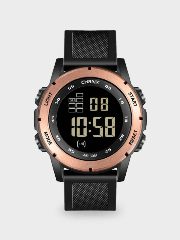 CHRNX by CHRONOX Jam Tangan Digital Unisex Pria Wanita - CX4003 Cityscape